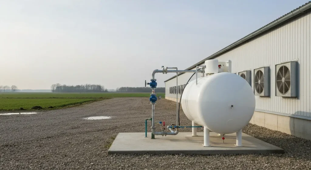 Cena gazu LPG do ogrzewania kurnika: próg opłacalności i porównanie ofert dostawców